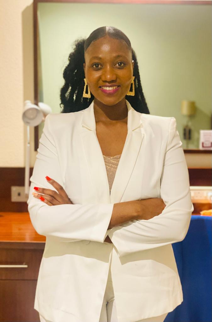 Penester Tjale, Founder of Girls In STEAM, professional portrait in business attire